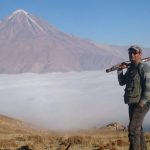 خلبان منوچهر بهمنی در شکار