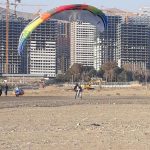پاراگلایدر با خلبان شعبان خیری